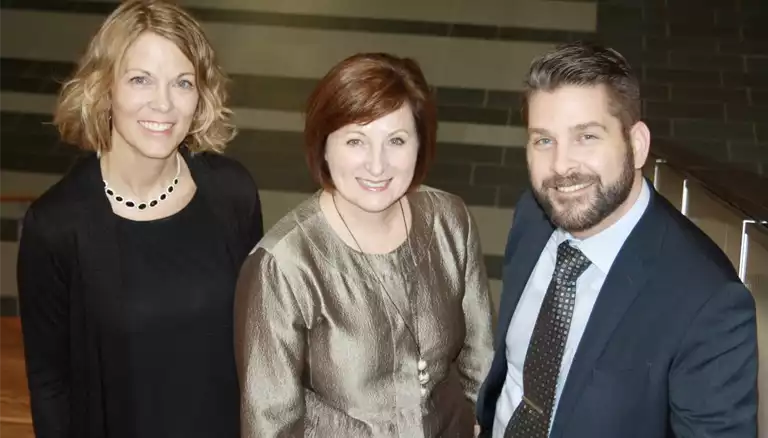 Picture of University of Alberta researchers (from left) Christine Hughes, Terri Schindel and Rene Breau - The Canadian Foundation For Pharmacy