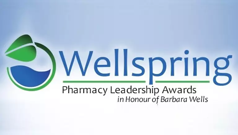 Apply now for education funding | Picture of the Wellspring Leadership Award logo - The Canadian Foundation For Pharmacy
