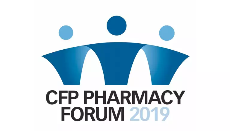 CFP Pharmacy Forum on Nov. 20: Building Bridges | Picture of CFP Pharmacy Forum 2019 logo - The Canadian Foundation For Pharmacy
