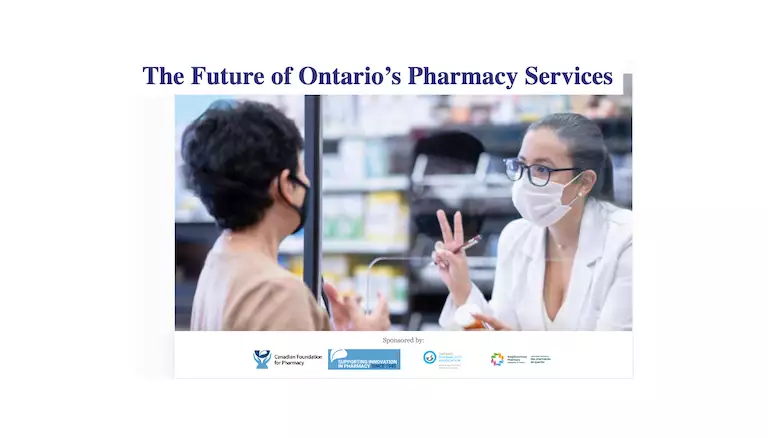 Beating the drum for pharmacy | Banner for the Future of Ontario Pharmacy Services - The Canadian Foundation For Pharmacy