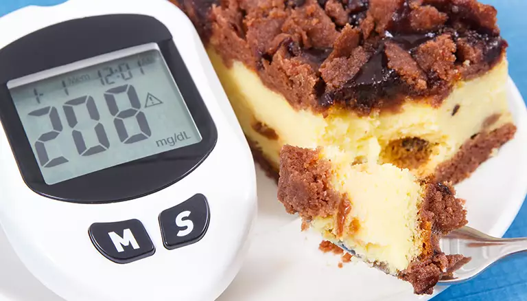 Breaking diabetes barriers | Picture of glucometer for checking sugar level and fresh bake - The Canadian Foundation For Pharmacy