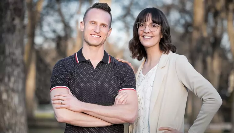 Embracing change in Winnipeg | Picture of Tim Smith and Josée-Anne Le Dorze, owners of Simplicity Wellness in Winnipeg, Manitoba - The Canadian Foundation For Pharmacy