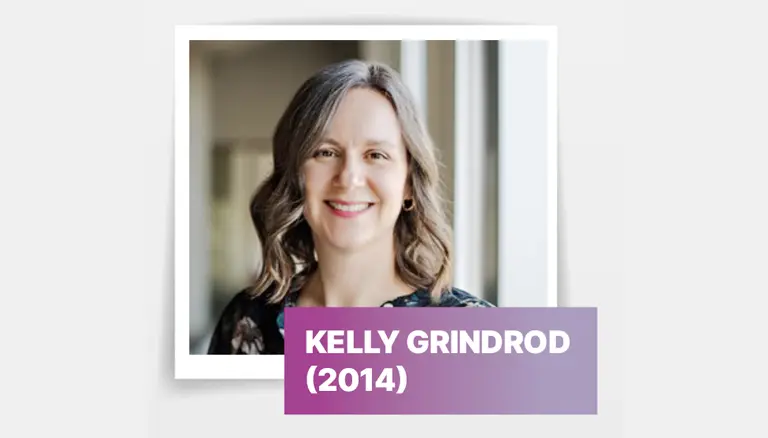 Headshot of Kelly Grindrod, winner of the Wellspring Leadership Award in 2014 - The Canadian Foundation For Pharmacy