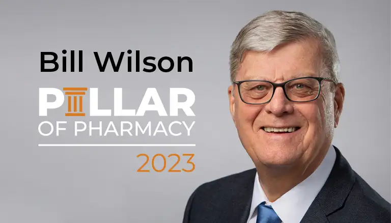 2023 Pillar of Pharmacy Award | Picture of Bill Wilson - Canadian Foundation for Pharmacy