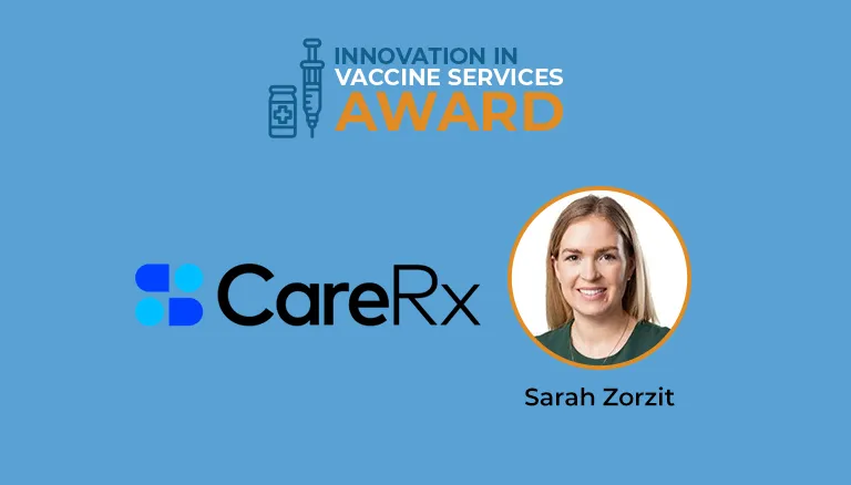 Meet the 2026 Innovation in Vaccine Services Award recipients, CareRx and Sarah Zorzit - Canadian Foundation for Pharmacy