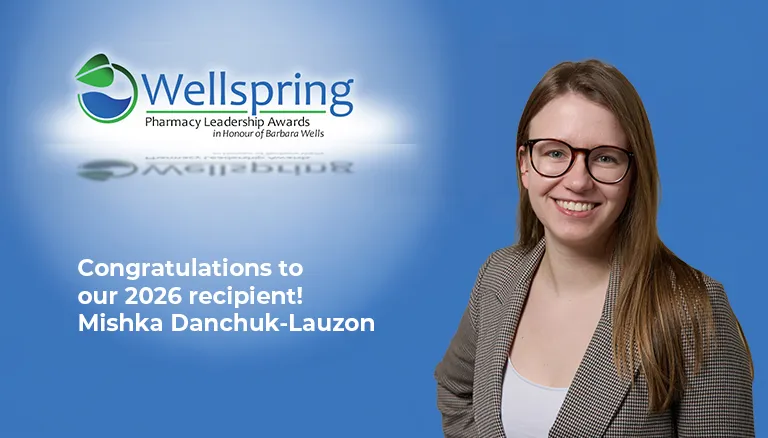 2026 Wellspring Award: advancing rural hospital pharmacy | Mishka Danchuk-Lauzon - Canadian Foundation for Pharmacy